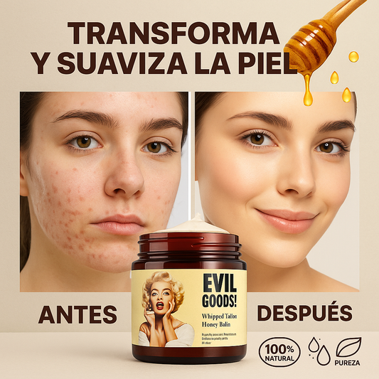 Crema de sebo de res (honey tallow balm) -envase de plástico