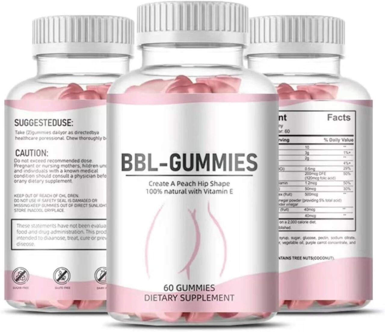 BBL-Gummies ¡Transforma tu figura sin Cirugías!